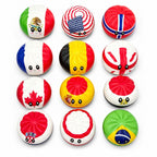 World Flags Dumpling Squishy – Country Collection Stress Toy
