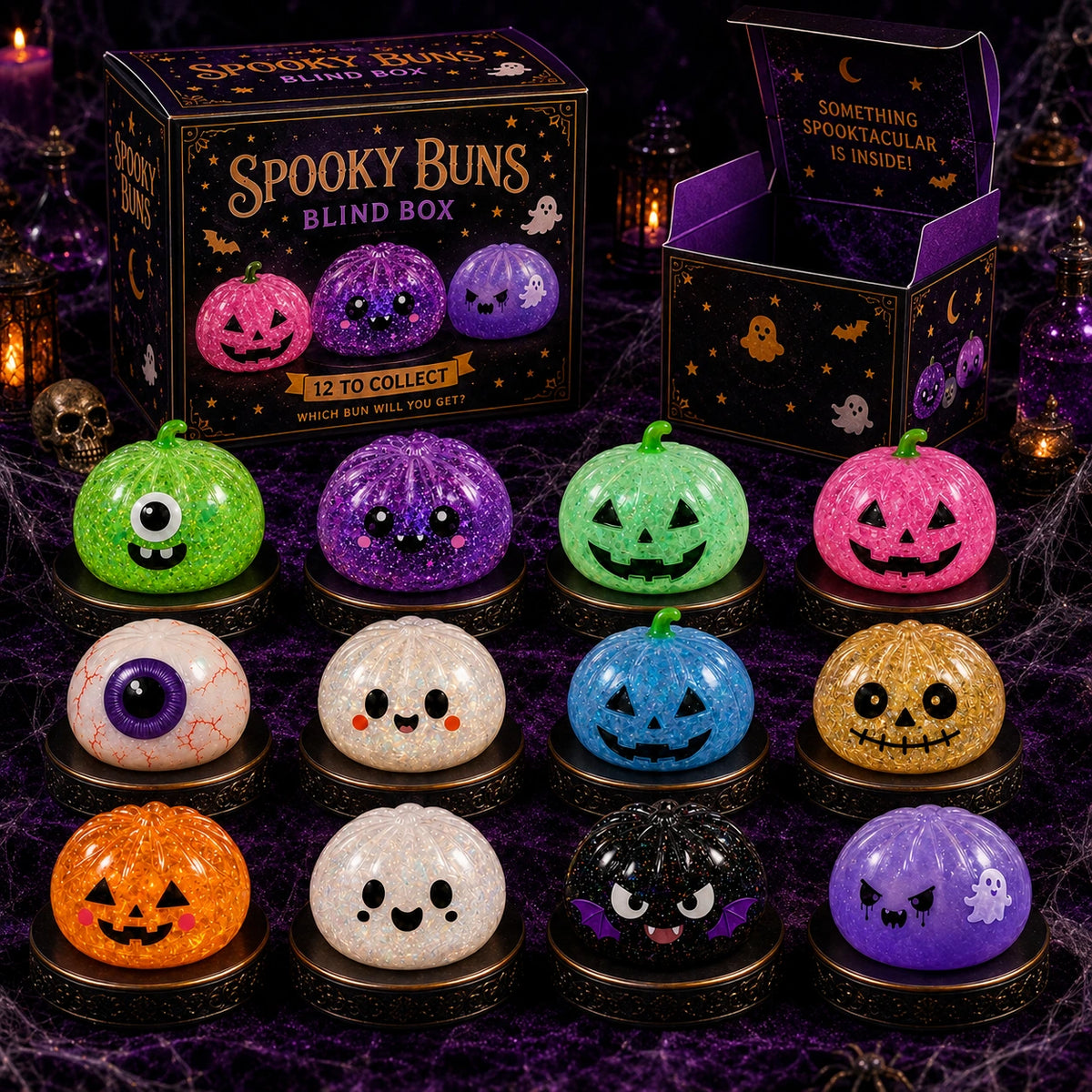Halloween Dumpling Squishy Blind Box