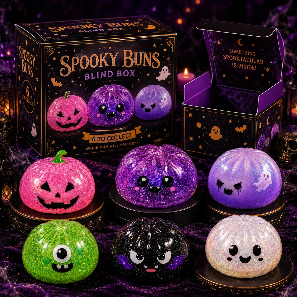 Halloween Dumpling Squishy Blind Box