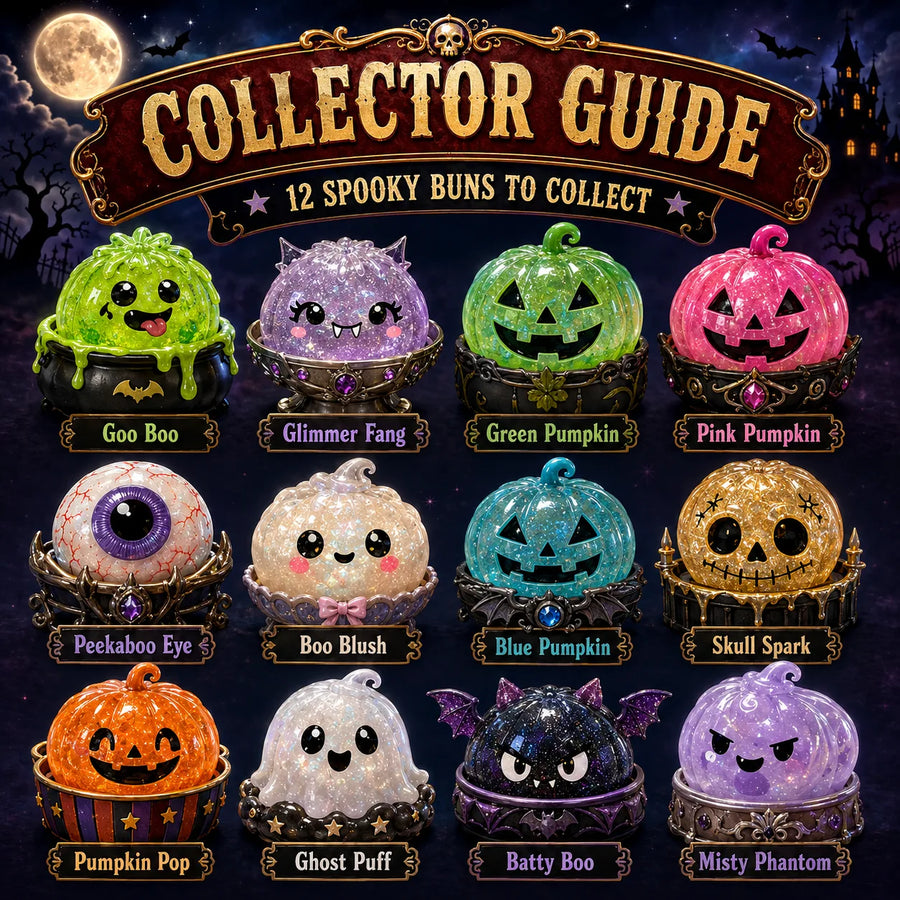 Halloween Dumpling Squishy collection