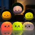 Kawaii Dumpling Night Light Squishy – Glow-in-the-Dark Stress Relief Toy