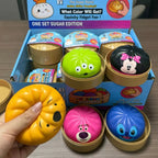 Character Dumpling Squishy Blind Box – Cute Cartoon Slow-Rising Sensory Toy Set
