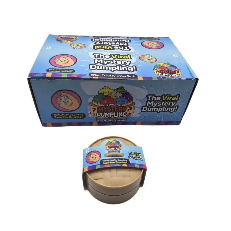 Kawaii Dumpling Squishy Blind Box – Super Soft Slow Rising Sensory Toy
