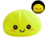 Kawaii Dumpling Night Light Squishy – Glow-in-the-Dark Stress Relief Toy