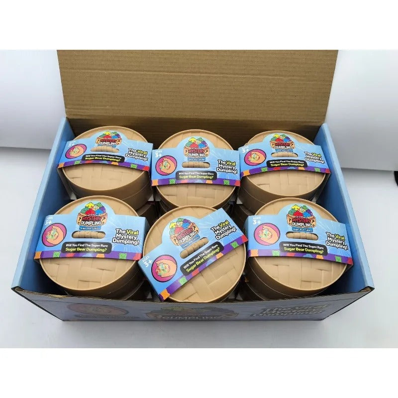 Kawaii Dumpling Squishy Blind Box – Super Soft Slow Rising Sensory Toy