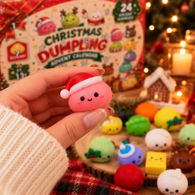 Dumpling Squishy Advent Calendar 2026 – 24 Surprises