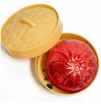 Glitter Dumpling Squishy Blind Box – 12 Cute Random Colours with Bamboo Steamer